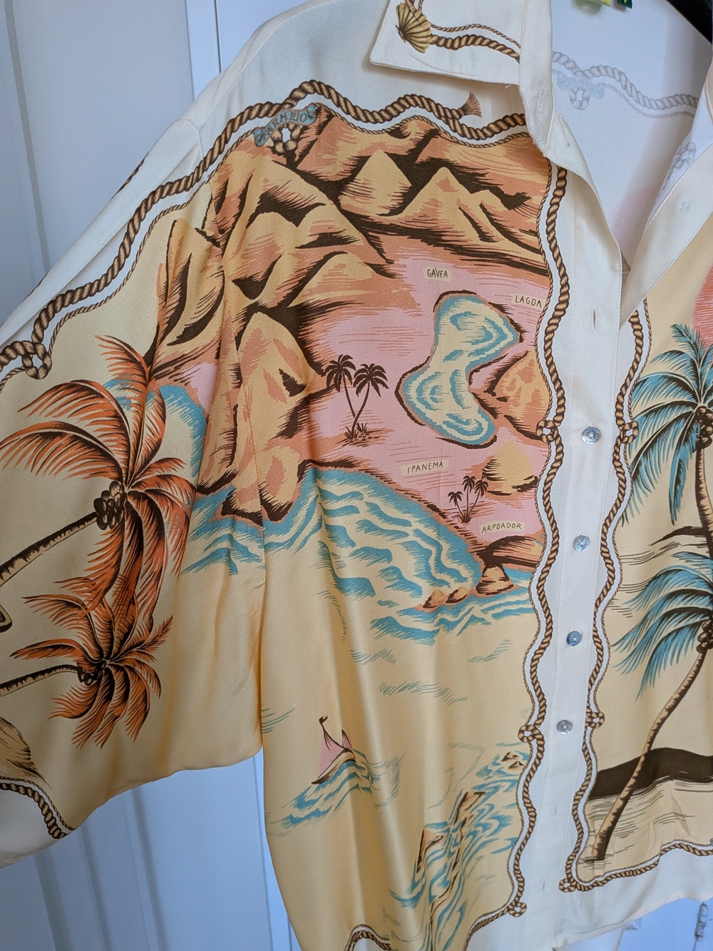FARM Rio m Size Summer Shirt Oversized - Picture 9 of 14